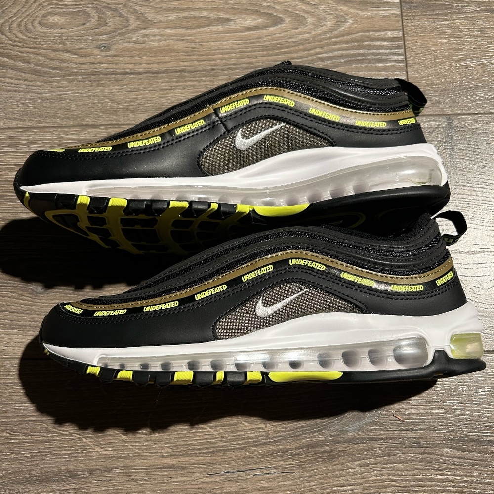 Undefeated x Air Max 97 'Black Volt'
